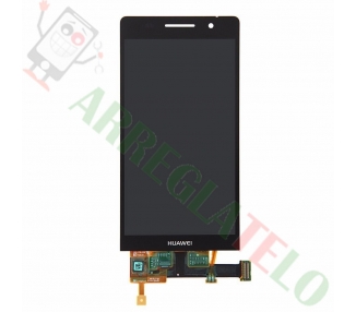 Ecran complet pour Huawei Ascend P6-U06 Noir Noir ARREGLATELO - 2