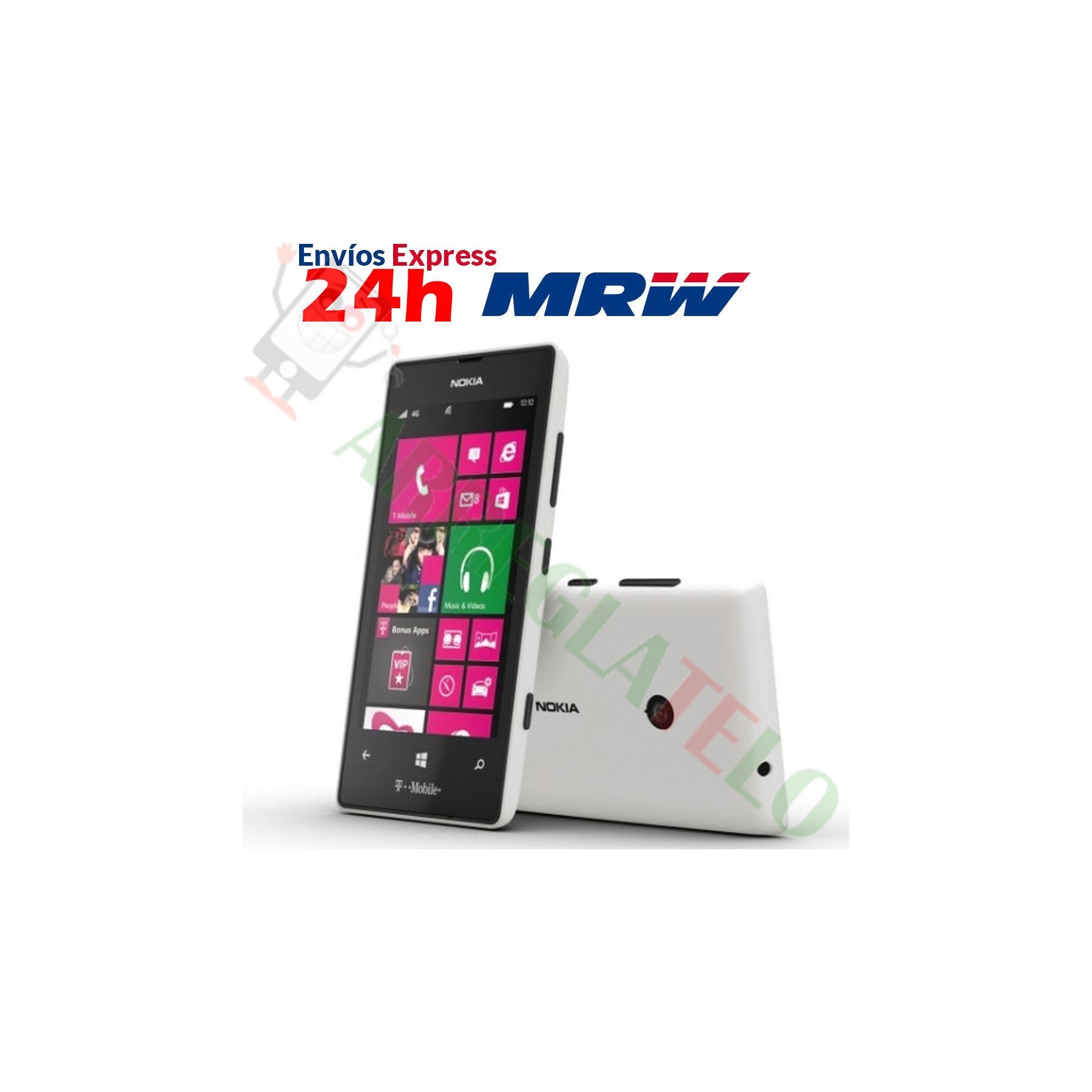 Nokia Lumia 520 IPS 4 Dual Core Wifi Gps Bluetooth Radio Fm Blanco