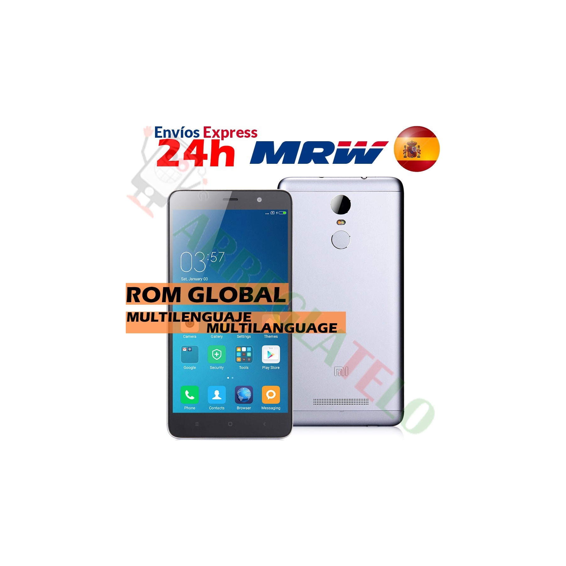 Xiaomi Redmi Note 3 | Grey | 16GB | Refurbished | Grade New