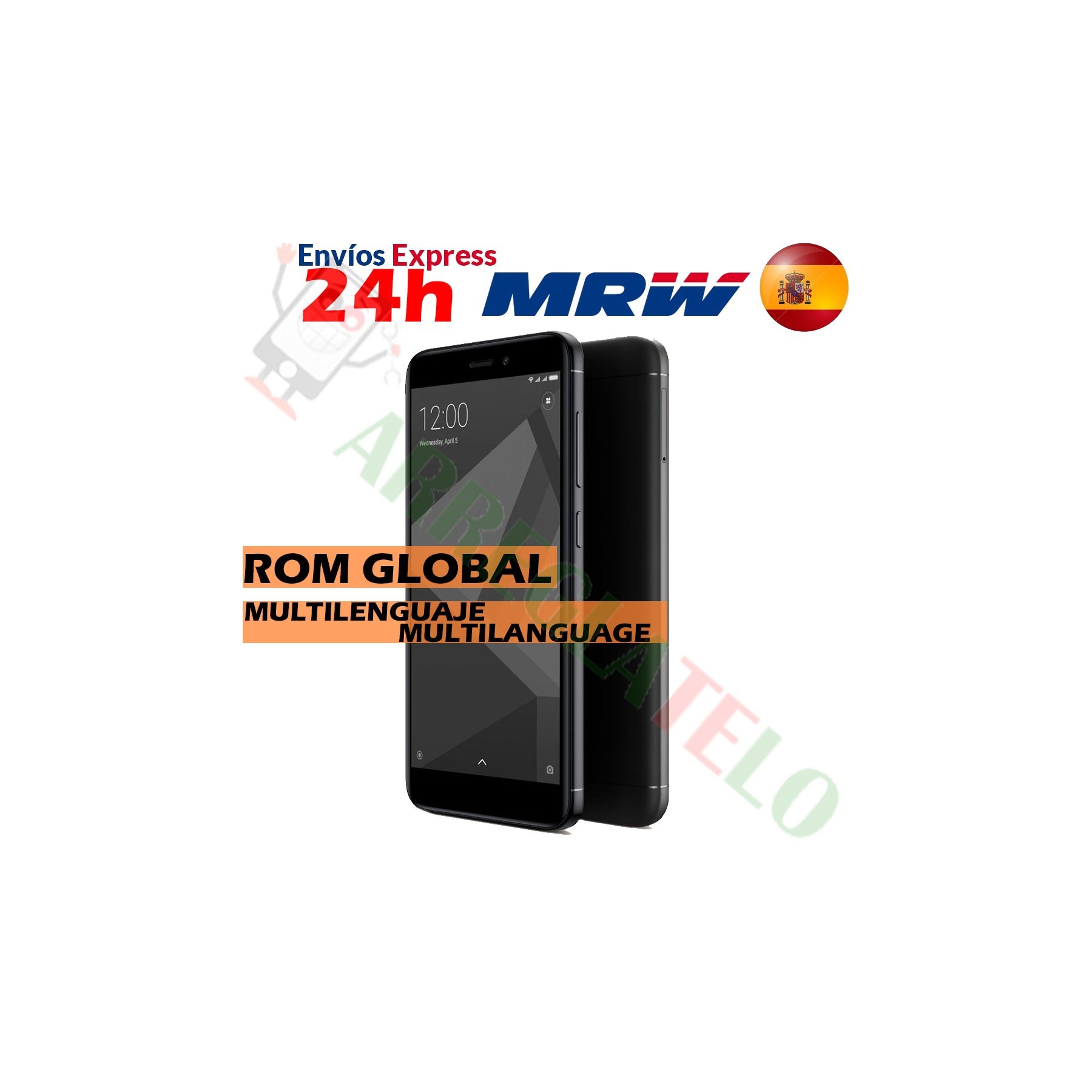 Xiaomi Redmi 4X | Black | 16GB | Refurbished | Grade New