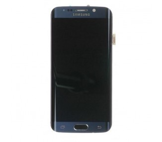 Kit Reparación Pantalla Original para Samsung Galaxy S6 Edge G925F, Marco Negra