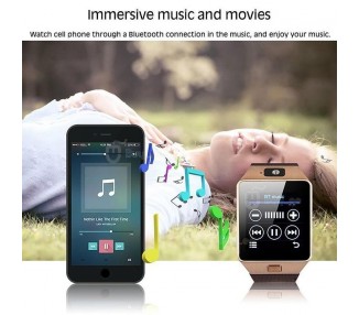 Reloj Inteligente Dz09 Smartwatch Sim Telefono Android Ios Bluetooth Cámara