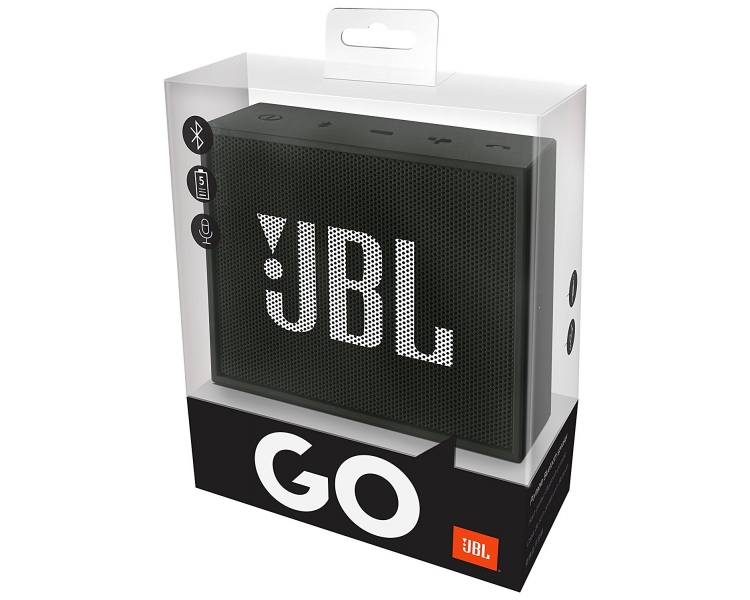 Jbl Go - Altavoz Portátil Para Smartphones, Tablets Y Dispositivos Mp3, Negro
