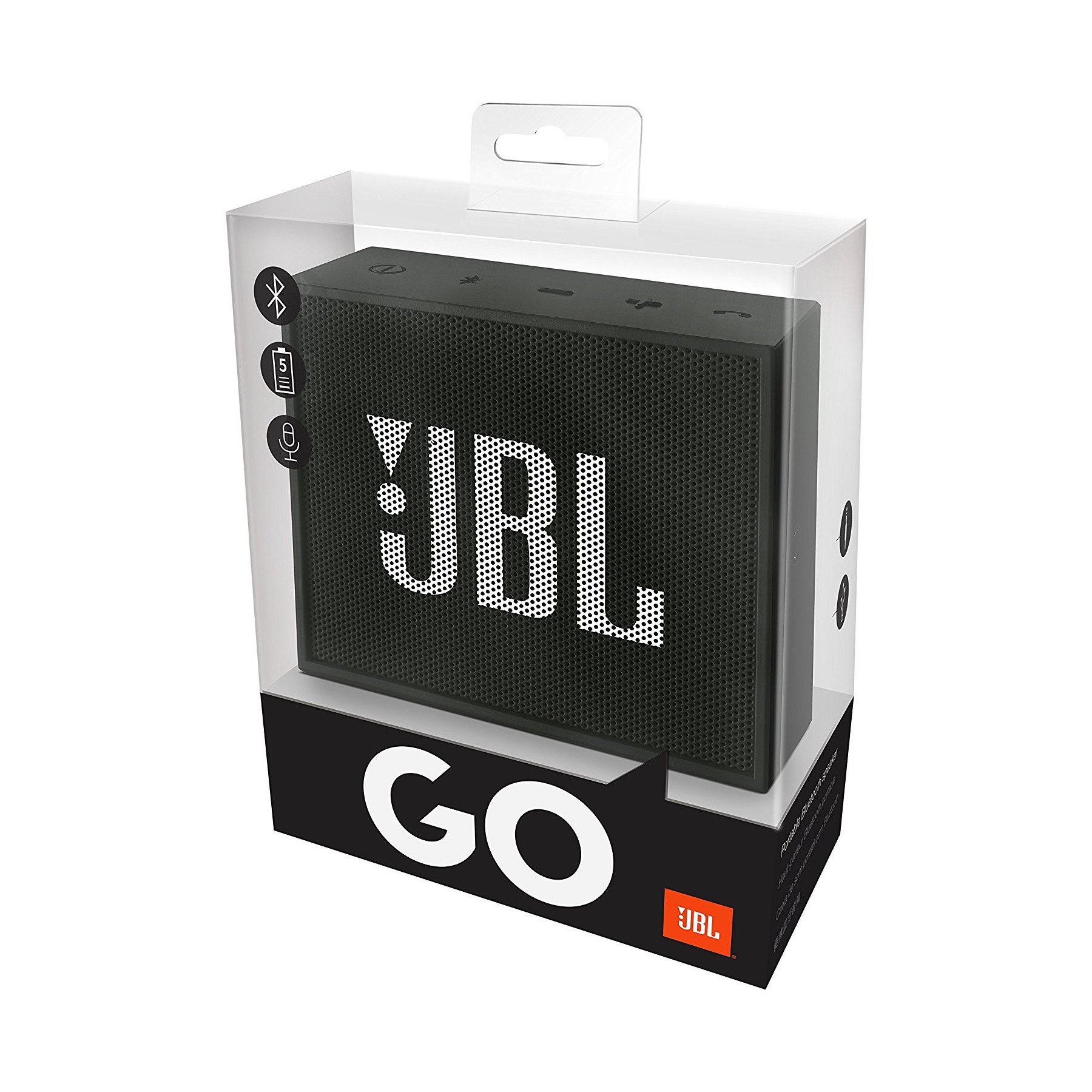 Jbl Go - Altavoz Portátil Para Smartphones, Tablets Y Dispositivos Mp3, Negro