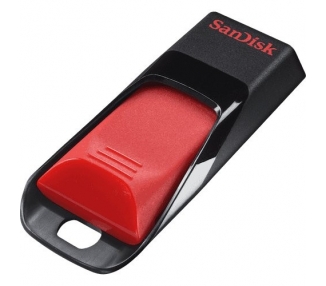 Memoria USB Sandisk Sdcz51-016G-B35 2.0 De 16Gb Negro Y Rojo