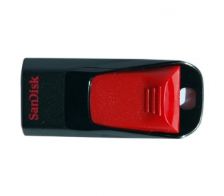 Memoria USB Sandisk Sdcz51-016G-B35 2.0 De 16Gb Negro Y Rojo