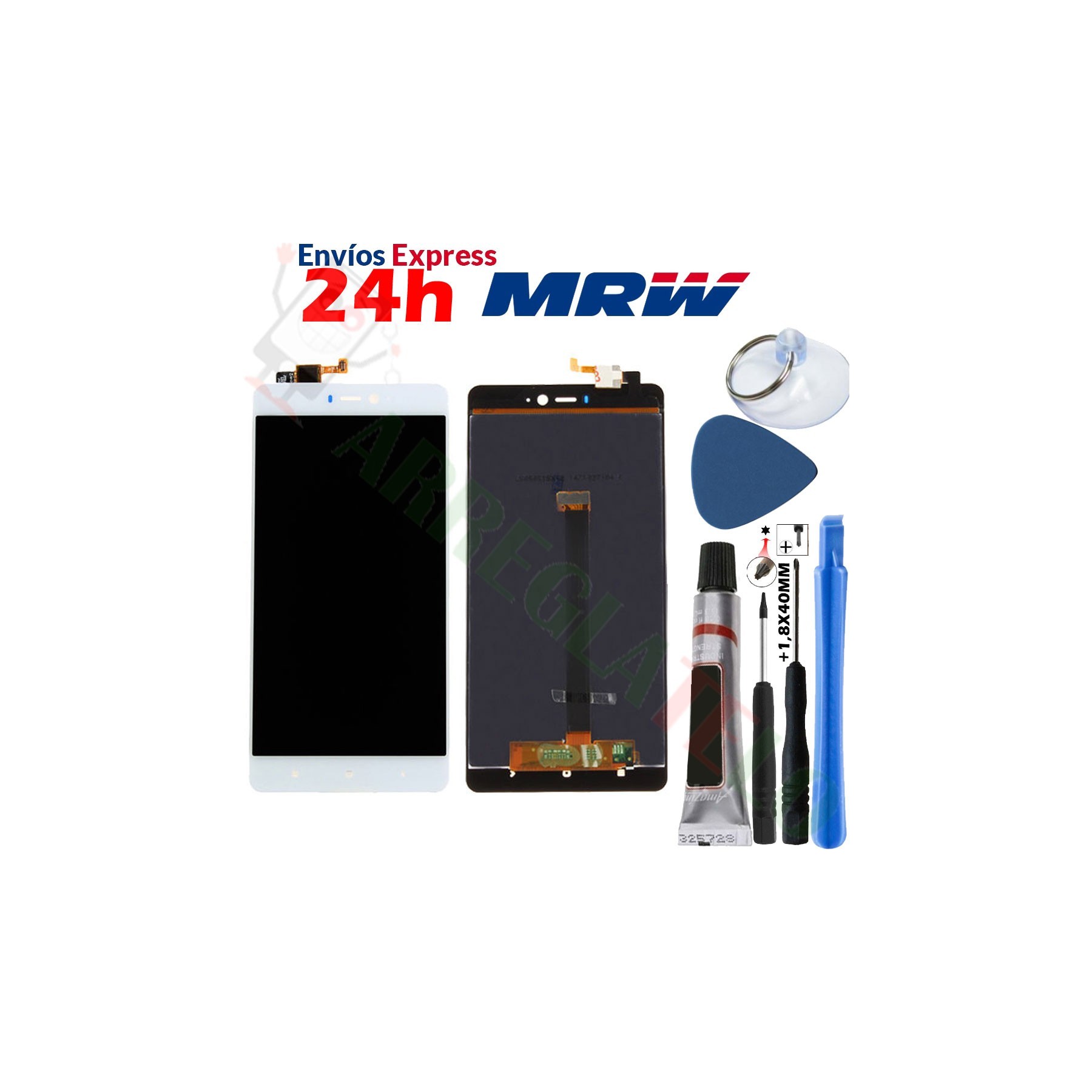 Kit Reparación Pantalla para Xiaomi Mi4S Mi 4S Blanca