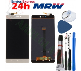 Kit Reparación Pantalla para Xiaomi Mi4S Mi 4S Oro Dorado Dorada Oro