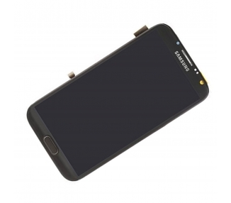 Kit Reparación Pantalla Para Samsung Galaxy Note 2 N7100, Con Marco Negra
