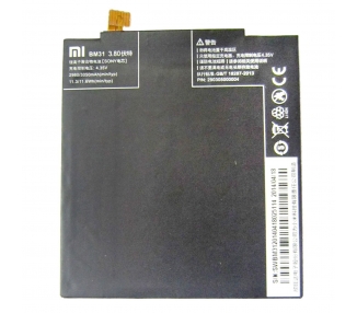 Bateria Para Xiaomi Mi3 Mi 3, Mpn Original: Bm31