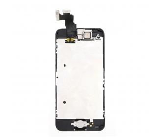 Kit Reparación Pantalla Para iPhone 5C Con Camara, Boton & Sensores, Negra
