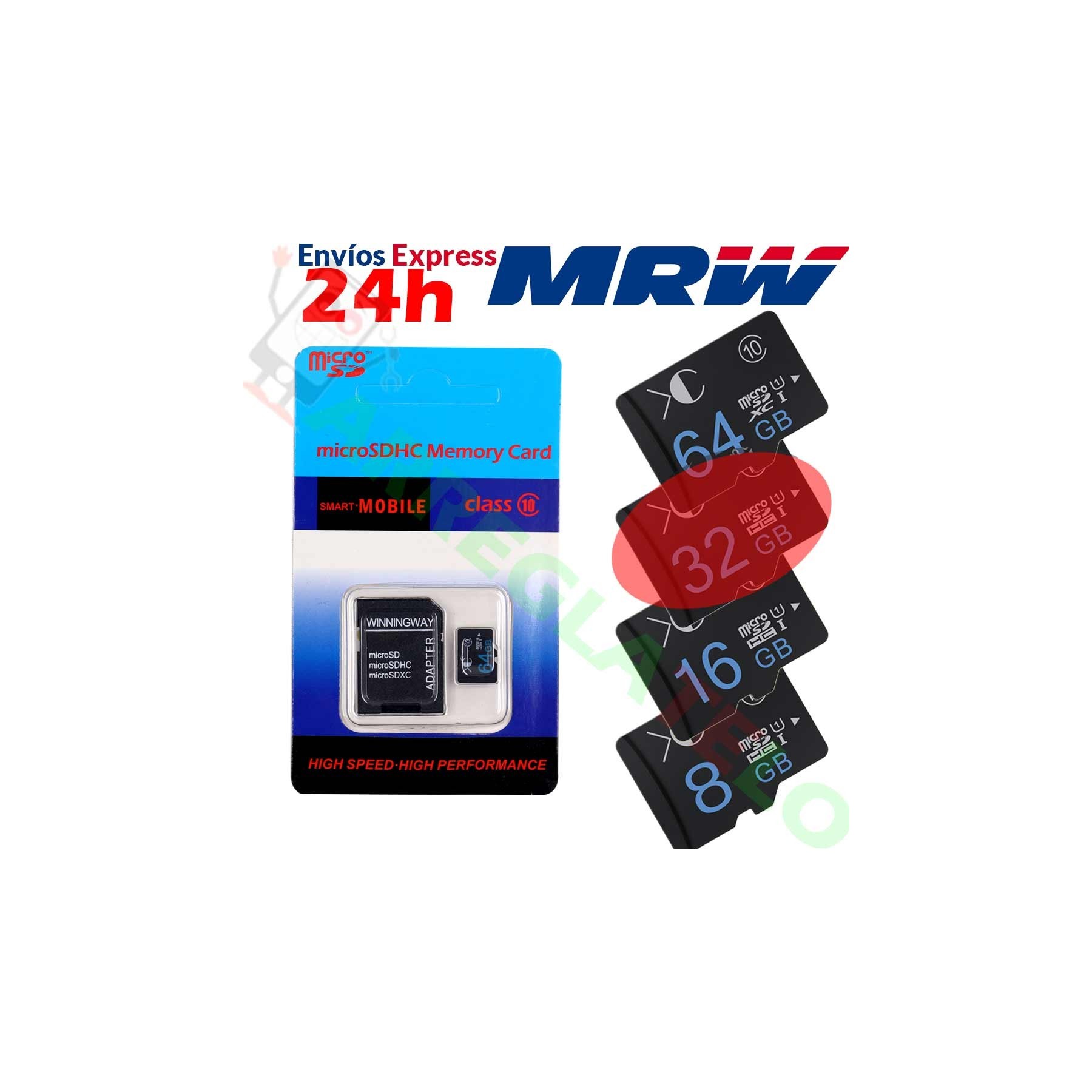 Micro SD 32GB Memory Card - Winningway