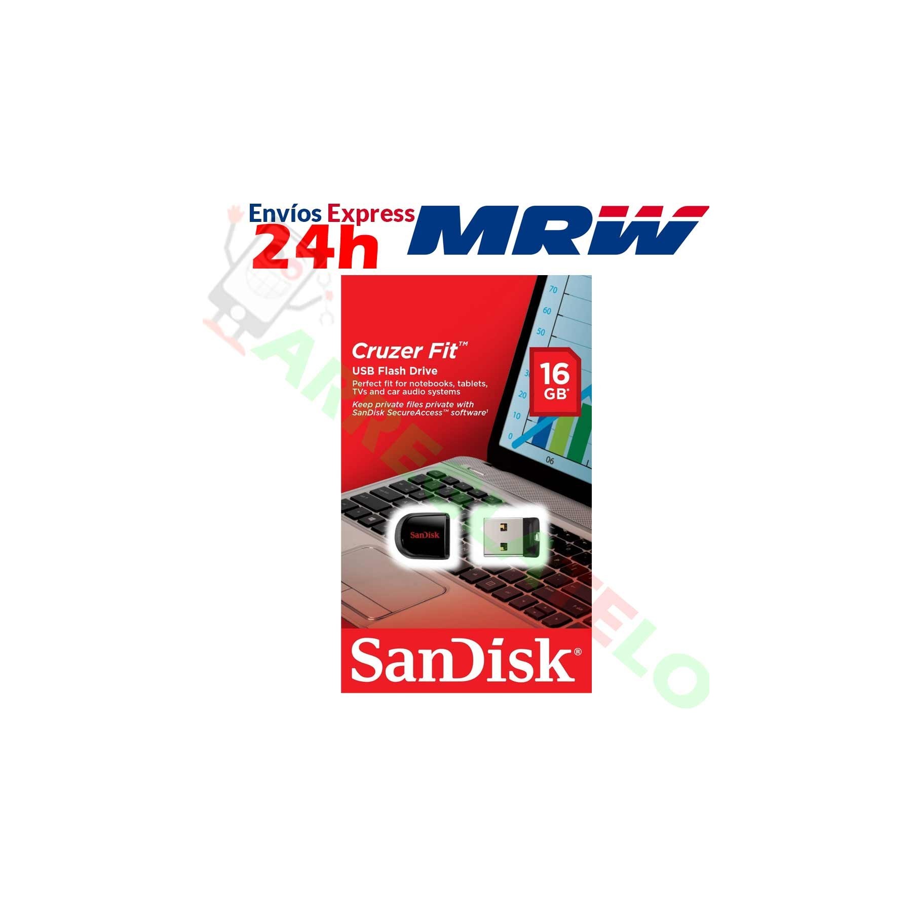 Memoria USB Pen Drive Sandisk Cruzer 16Gb Memoria Pen Drive 16Gb Original