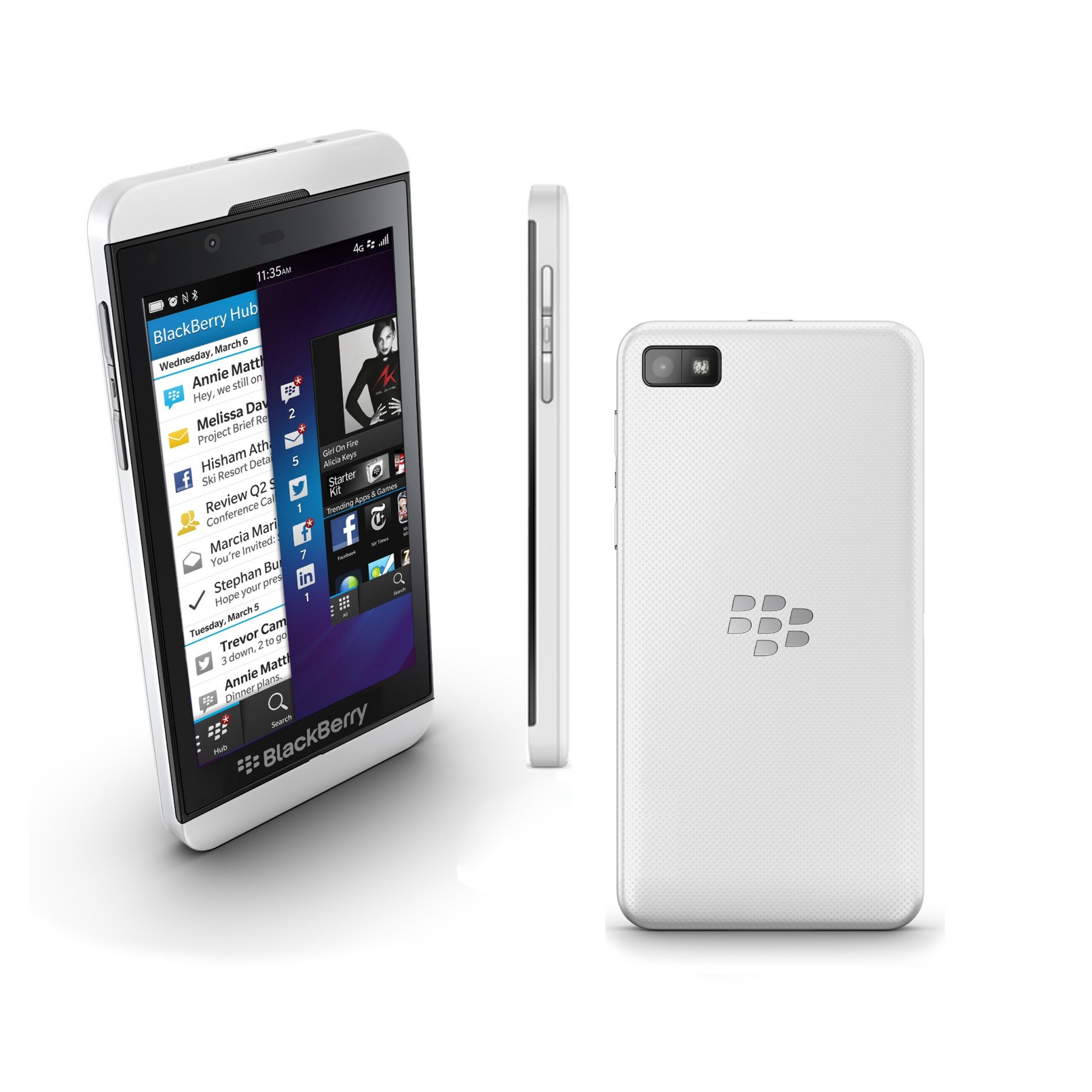 Blackberry Z10 | White | 16GB | Refurbished | Grade New