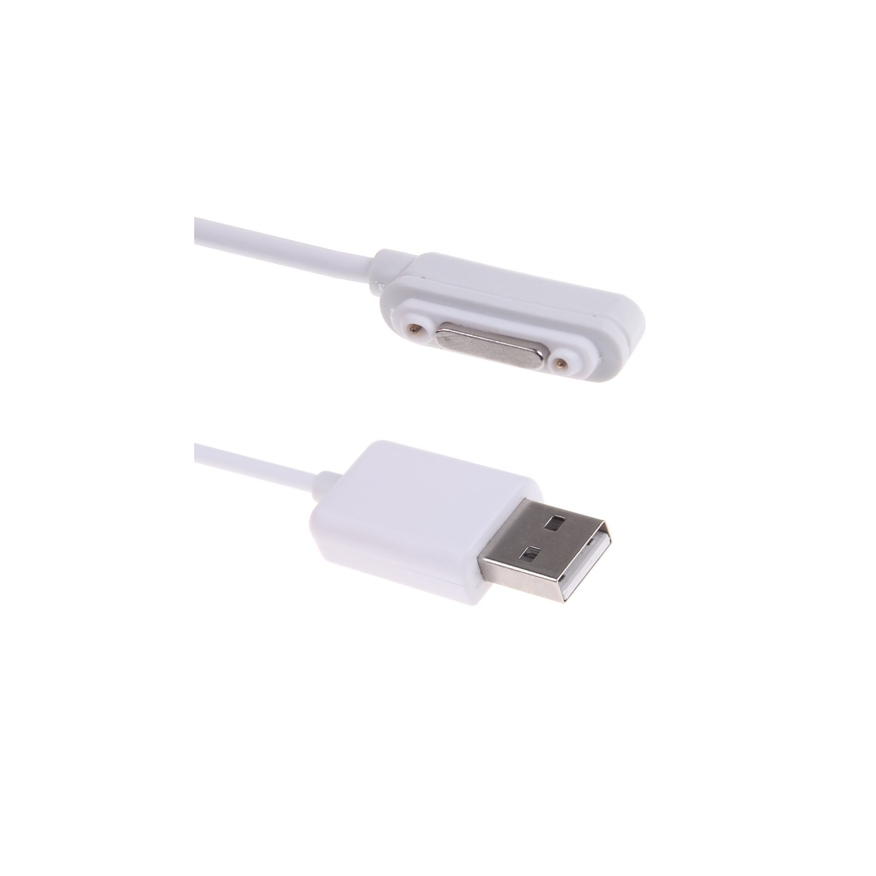 Cable Magnetico Cargador Para Sony Xperia Z1 Compact Xperia Z2 Xperia Z3 Blanco