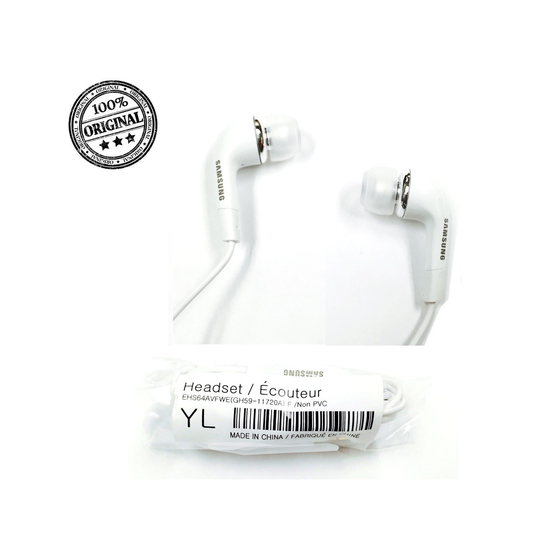 Auriculares Gh59-11720A Para Samsung S4 S5 S6 S7 S8 Note 2 3 4 5 6 7 8 J3 J5 J7