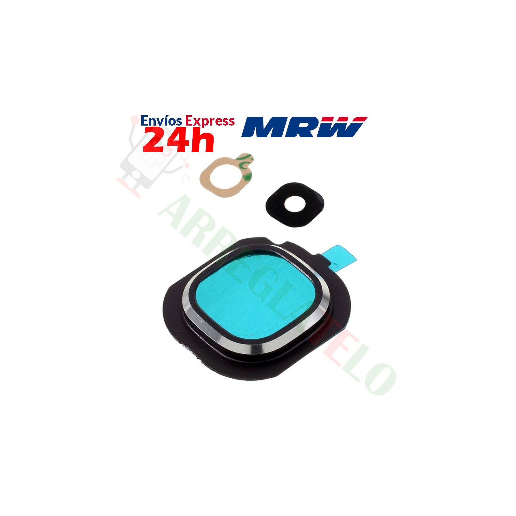 Camera Cristal for Samsung Galaxy J5 2016 & J7 2016 | Color Black