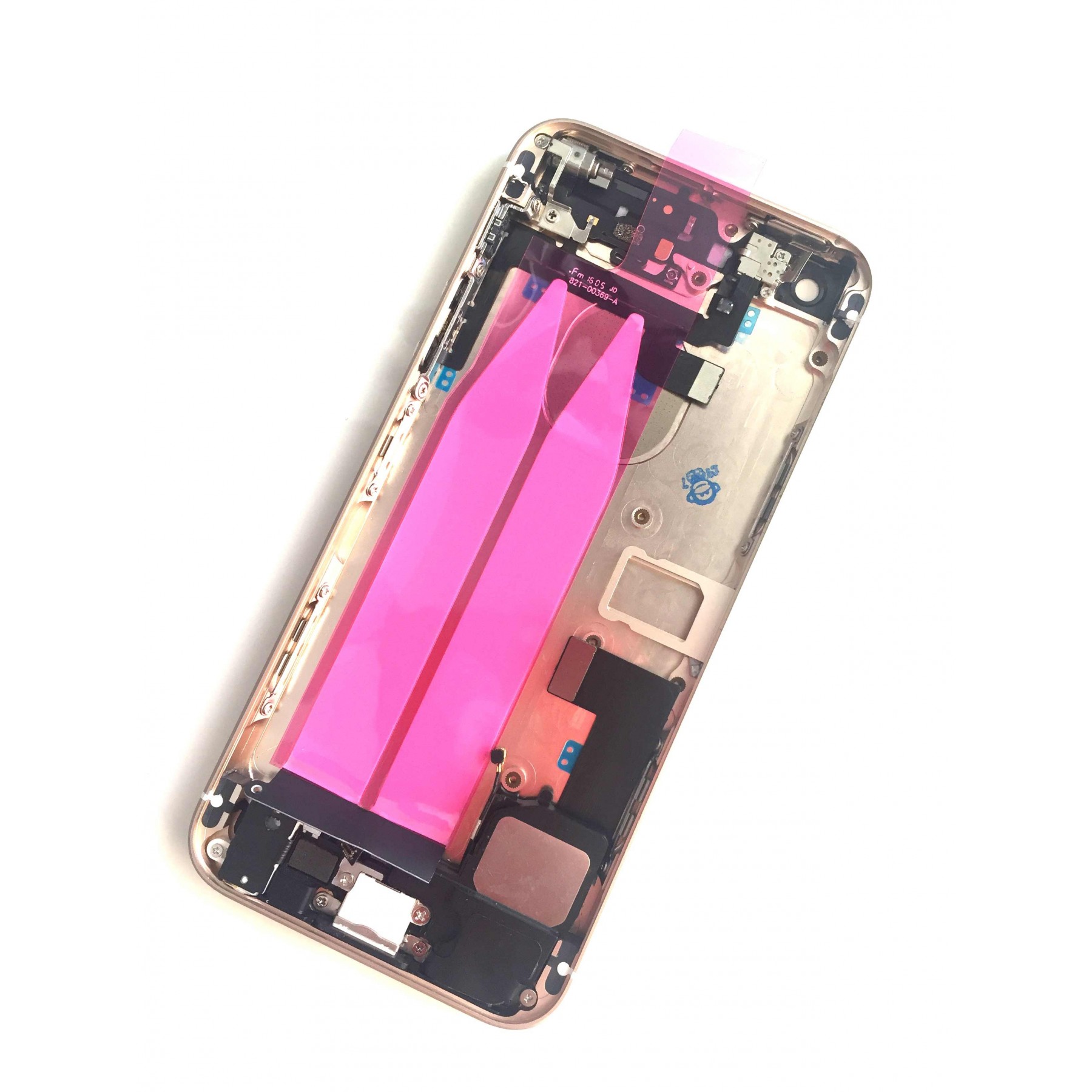 Chasis Carcasa Para iPhone Se Bandeja + Botones + Componentes + Flex Dorado