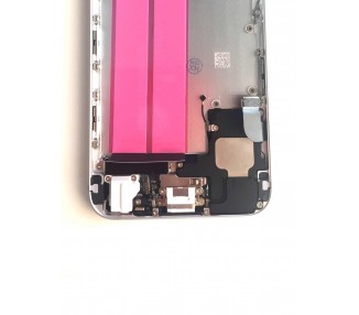Chasis Carcasa Para iPhone 6 De 4.7'' Bandeja Botones Componentes Flex Plata