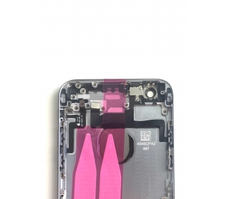 Chasis Carcasa Para iPhone 6 De 4.7'' Bandeja Botones Componentes Flex Gris