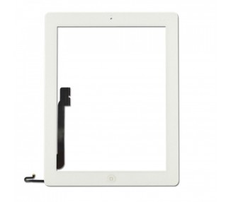 Pantalla Tactil Digitalizador Para Ipad 4 Con Boton Home Blanco Blanca