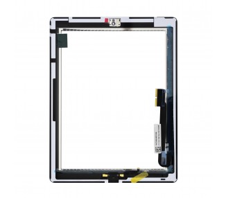Pantalla Tactil Digitalizador Para Ipad 4 Con Boton Home Blanco Blanca