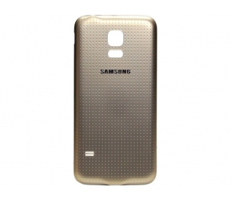 Tapa Trasera Compatible para Samsung Galaxy S5 Mini G800F Dorada