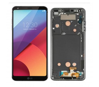 Kit Reparación Pantalla Original Para Lg G6 H870 Con Marco Negra