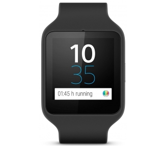 Sony Smartwatch 3 Android 1.6 4GB Quad-Core 1.2 GHz 512 MB RAM Negro"