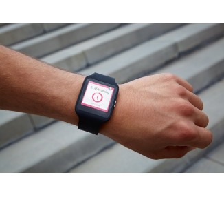 Sony Smartwatch 3 Android 1.6 4GB Quad-Core 1.2 GHz 512 MB RAM Negro"