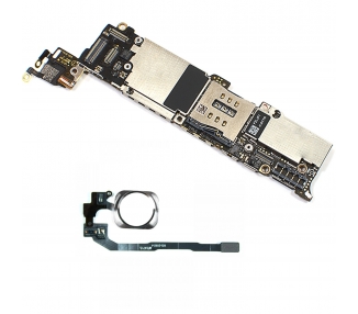 Motherboard for iPhone 5S 32GB With touch iD / Button Silver Unlocked