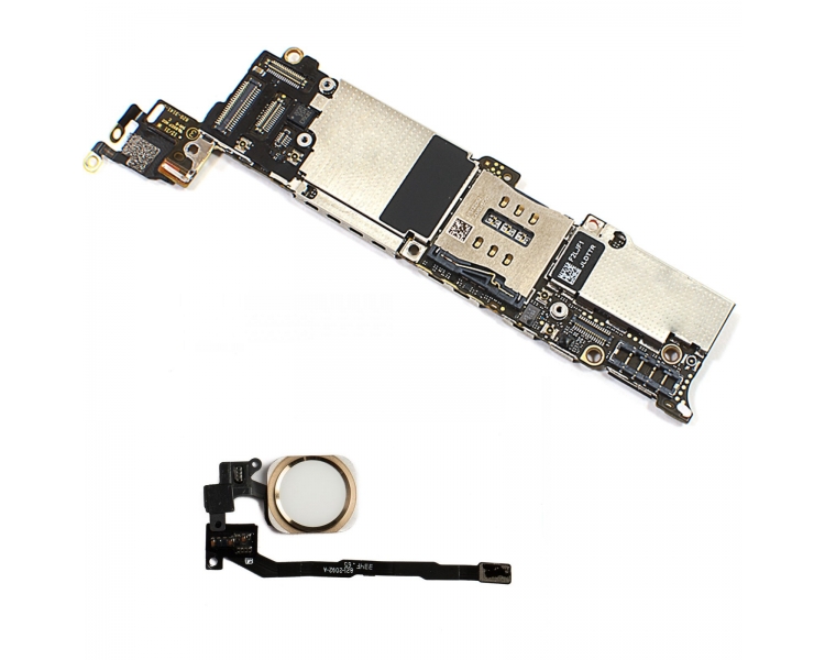 Motherboard for iPhone 5S 16GB With touch iD / Button Gold Unlocked