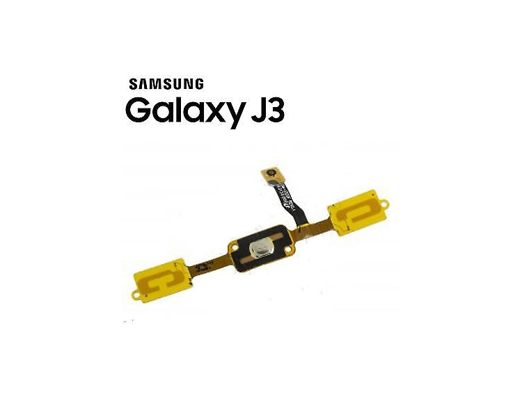 Flex Home Botones Inferiores Samsung Galaxy J3 2016 Sm-J320Fn Original