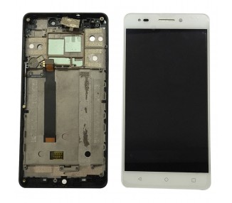 Kit Reparación Pantalla Para Bq Aquaris M5.5 Con Marco Blanca