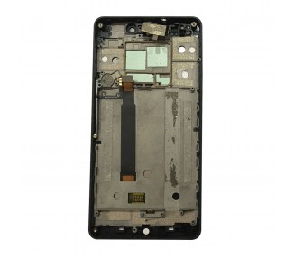 Kit Reparación Pantalla Para Bq Aquaris M5.5 Con Marco Blanca