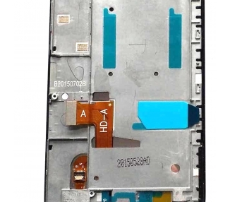 Kit Reparación Pantalla Para Huawei Ascend G7 G7-L01 L03 Hd-A Con Marco Negra