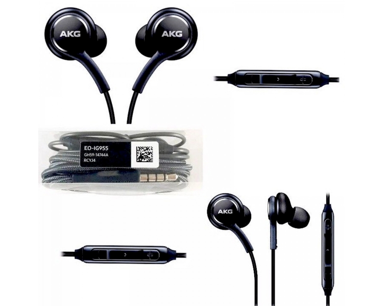Earphones | AKG EO-IG955 for Galaxy S8, S8+,Note 8 | Color Grey
