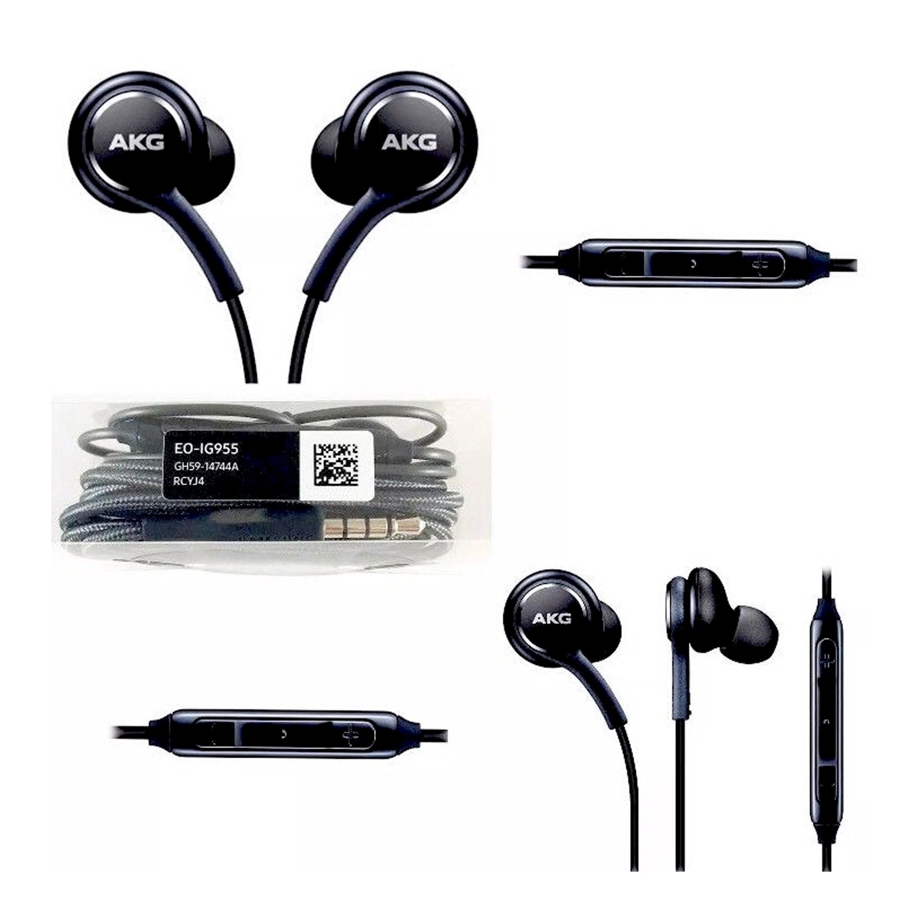 Earphones | AKG EO-IG955 for Galaxy S8, S8+,Note 8 | Color Grey