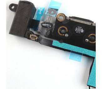 Flex Conector Carga + Jack Audio + Microfono + Antena Gsm iPhone Se Negro