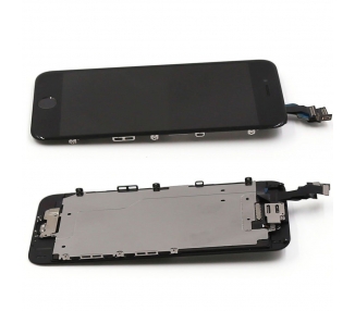 Kit Reparación Pantalla para iPhone 6 Con Componentes & Boton Inicio Negra