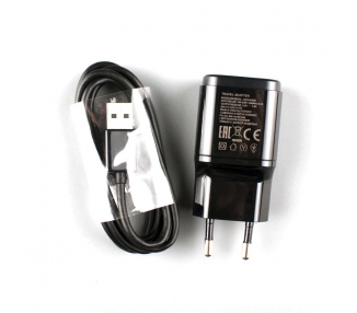 LG MCS-04ED Charger 1,8A + Micro USB Cable - Color Black