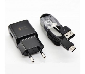 Cargador Usb Tipo C Original Samsung Galaxy S8 S9 Plus Note 7 8 9 Carga Rapida