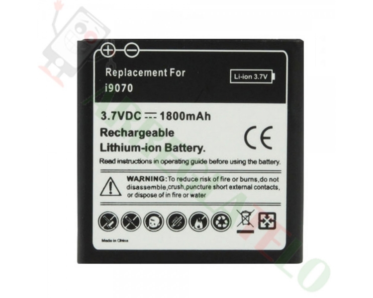 Bateria Para Samsung Eb535151Vu Galaxy S Advance I9070 Alta Capacidad 1800 Mah