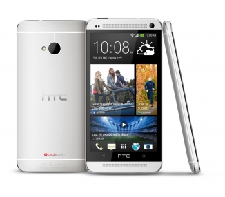 Htc One M7 Blanco Plata 4G 32GB Android NFC, Como Nuevo