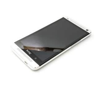 Htc One M7 Blanco Plata 4G 32GB Android NFC, Como Nuevo