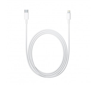 Cable Usb-C Tipo C A Lightning Cable 1M Blanco Carga Rapida