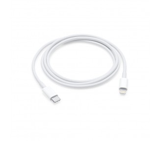 Cable Usb-C Tipo C A Lightning Cable 1M Blanco Carga Rapida