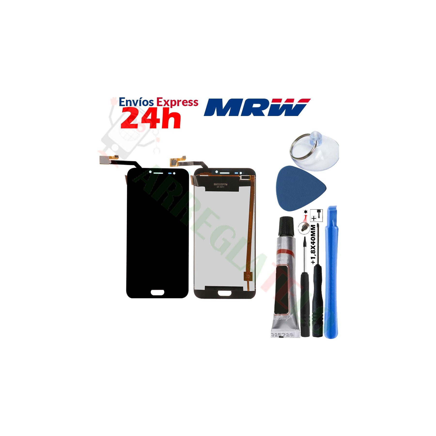 Kit Reparación Pantalla para Archos 55 Platinum Negra