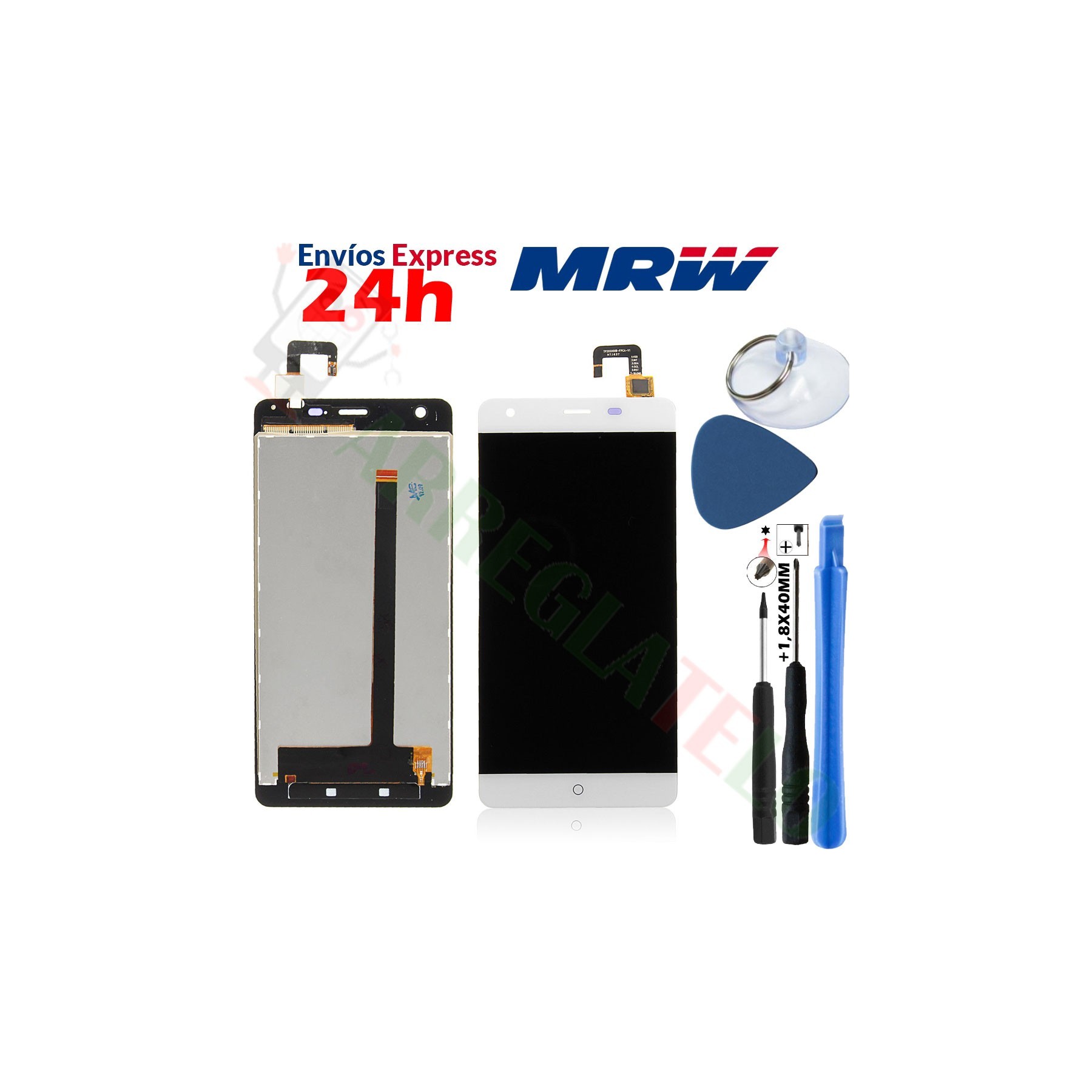 Kit Reparación Pantalla para Ulefone Power Blanca