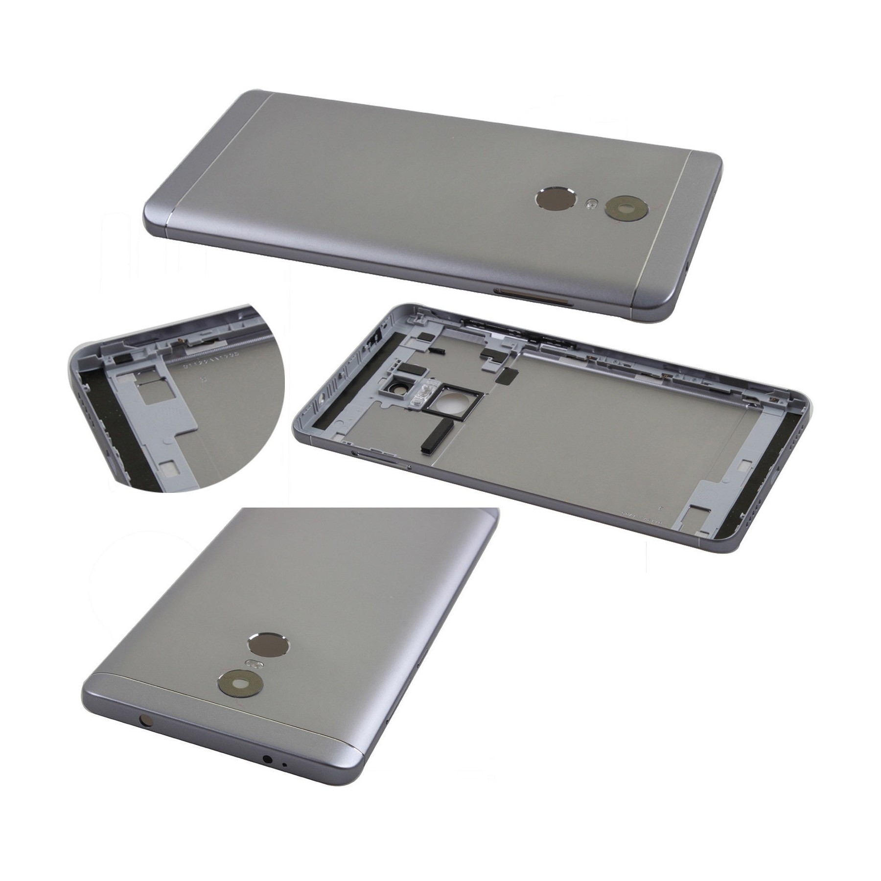 Chasis Carcasa Tapa Trasera Para Xiaomi Redmi Note 4X Gris